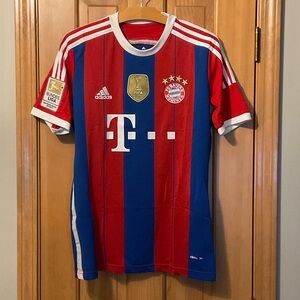 Adidas Bayern Munich Munchen Striped Jersey - Robben #10